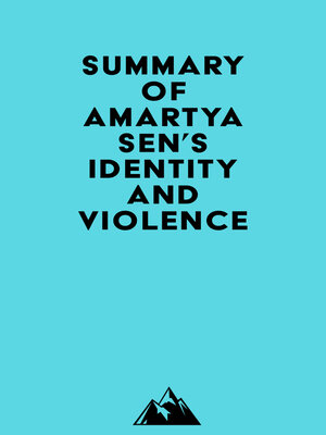 cover image of Summary of Amartya Sen's Identity and Violence